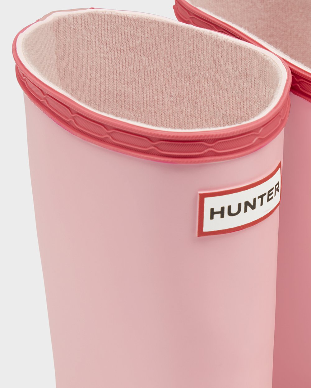 Galochas Hunter Criança Rosa - Original First Classic - 37VECAYLO